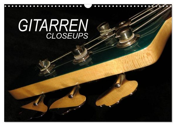 Produktbild: GITARREN Closeups (Wandkalender 2026 DIN A3 quer), CALVENDO Monatskalender