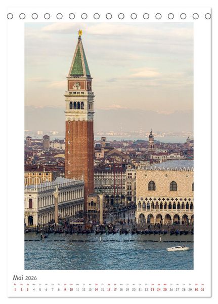 Produktbild: Venedig anders sehen (Tischkalender 2026 DIN A5 hoch), CALVENDO Monatskalender