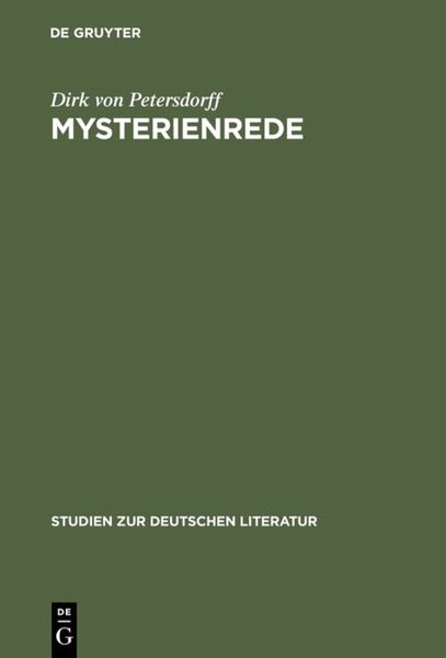 Produktbild: Mysterienrede