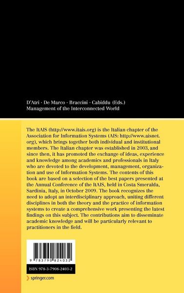 Produktbild: Management of the Interconnected World