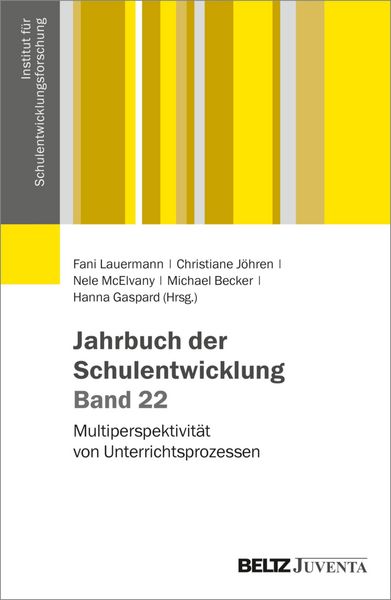 Produktbild: Jahrbuch der Schulentwicklung. Band 22