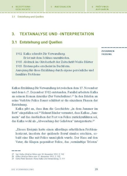 Produktbild: Die Verwandlung von Franz Kafka