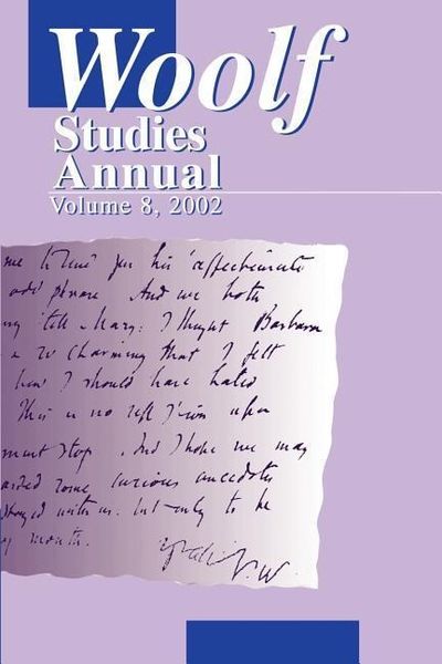 Produktbild: Woolf Studies Annual Volume 8