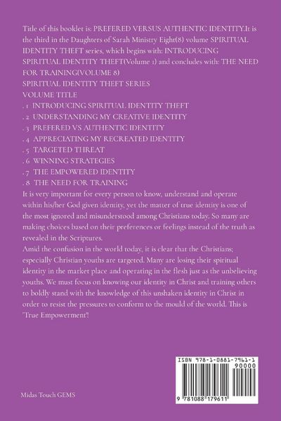 Produktbild: Preferred Verses Authentic Identity