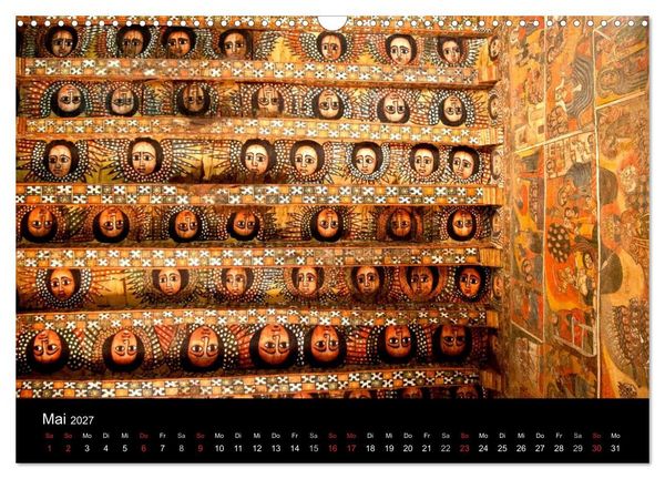 Produktbild: &Auml;thiopien - kulturelle H&ouml;hepunkte im orthdoxen Norden (Wandkalender 2027 DIN A3 quer), CALVENDO Monatskalender
