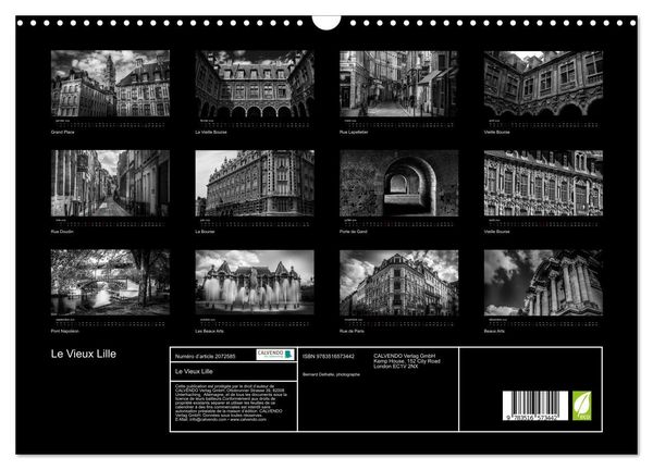 Produktbild: Le Vieux Lille (Calendrier mural 2026 DIN A3 vertical), CALVENDO calendrier mensuel