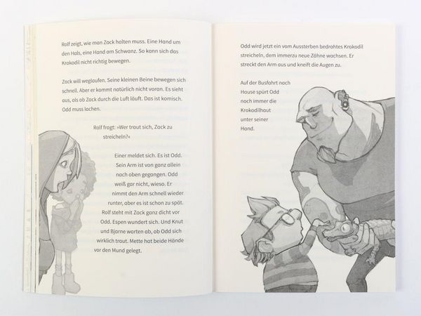 Produktbild: Kurzfassung in Einfacher Sprache. Der Krokodildieb
