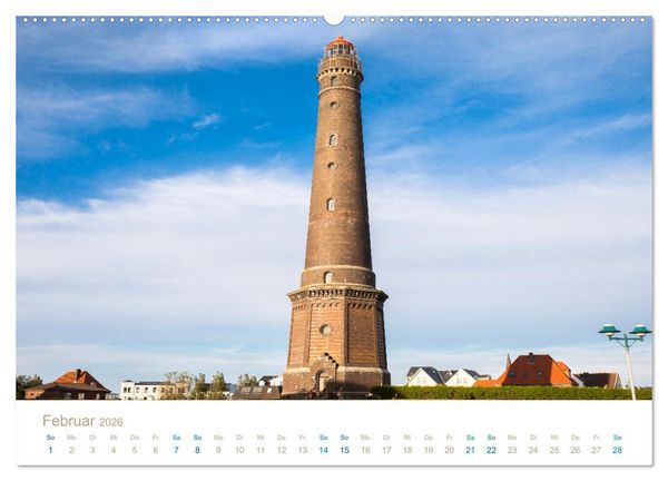 Produktbild: Meine Insel Borkum (hochwertiger Premium Wandkalender 2026 DIN A2 quer), Kunstdruck in Hochglanz