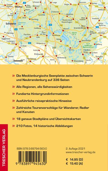 TRESCHER Reiseführer Mecklenburgische Seenplatte