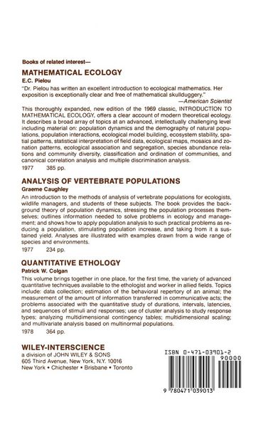 Produktbild: Sampling Design and Statistical Methods for Environmental Biologists