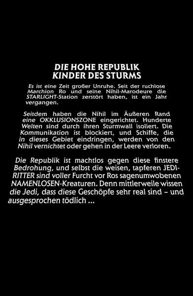 Produktbild: Star Wars Comics: Die Hohe Republik - Kinder des Sturms