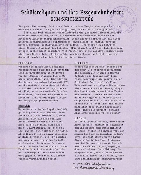 Produktbild: Das offizielle Wednesday-Kochbuch