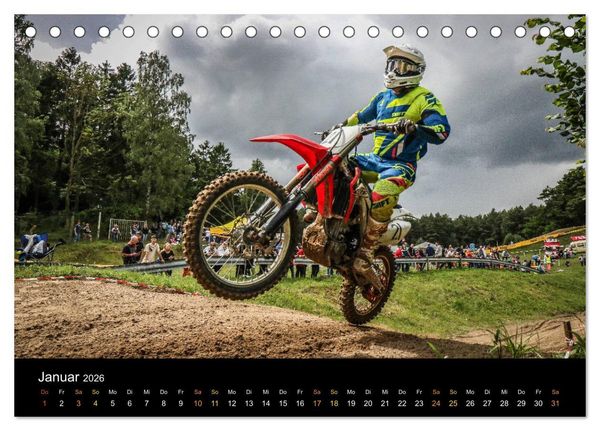 Produktbild: MX Racing 2026 (Tischkalender 2026 DIN A5 quer), CALVENDO Monatskalender