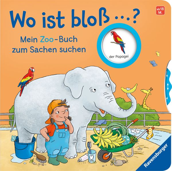 Produktbild: Wo ist blo&szlig; &hellip;? - Mein Zoo-Buch zum Sachen suchen