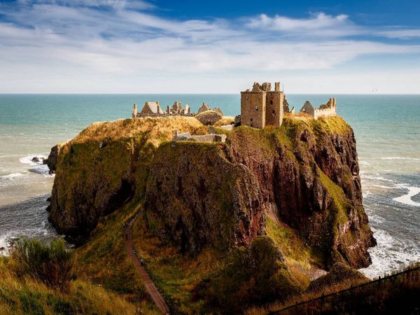 Produktbild: CALVENDO Puzzle Dunnottar Castle | 1000 Teile Lege-Gr&ouml;&szlig;e 64x48cm Foto-Puzzle f&uuml;r gl&uuml;ckliche Stunden