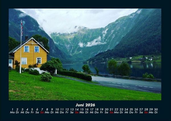 Produktbild: Berge 2026 Fotokalender DIN A4