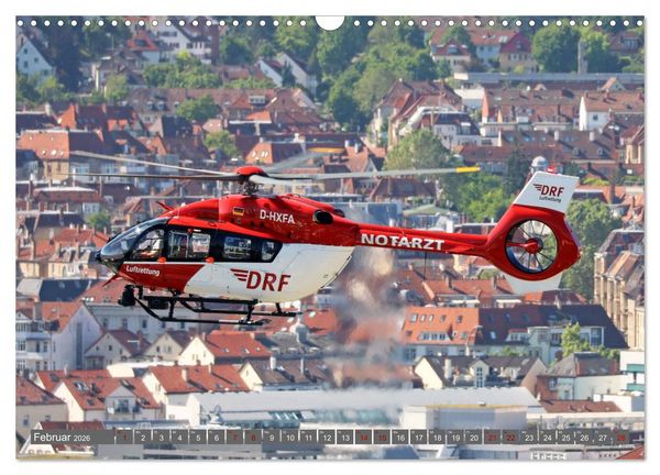 Produktbild: Helikopter in der Luft 2.0 (Wandkalender 2026 DIN A3 quer), CALVENDO Monatskalender