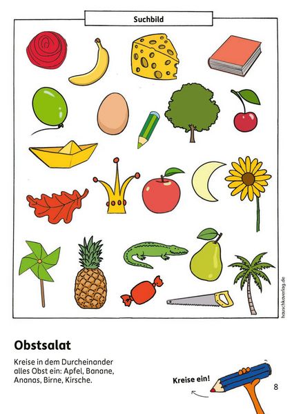 Produktbild: Kindergartenblock ab 3 Jahre &ndash; Suchen, entdecken und vergleichen