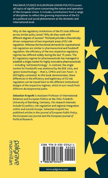 Produktbild: Risk Regulation in the Single Market