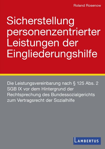 Produktbild: Sicherstellung personenzentrierter Leistungen der Eingliederungshilfe