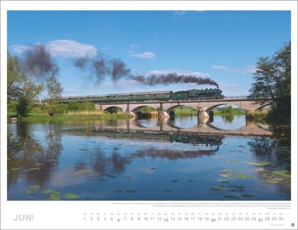 Produktbild: Eisenbahn-Romantik Posterkalender 2027