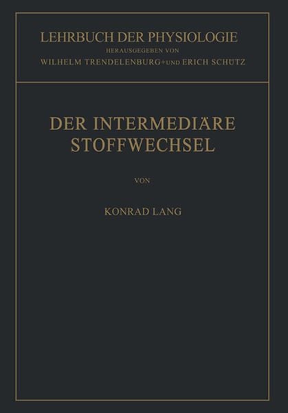 Produktbild: Der Intermedi&auml;re Stoffwechsel