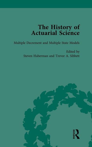 Produktbild: The History of Actuarial Science Vol VIII
