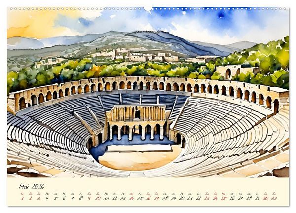Produktbild: T&uuml;rkei - Land auf zwei Kontinenten (Wandkalender 2026 DIN A2 quer), CALVENDO Monatskalender