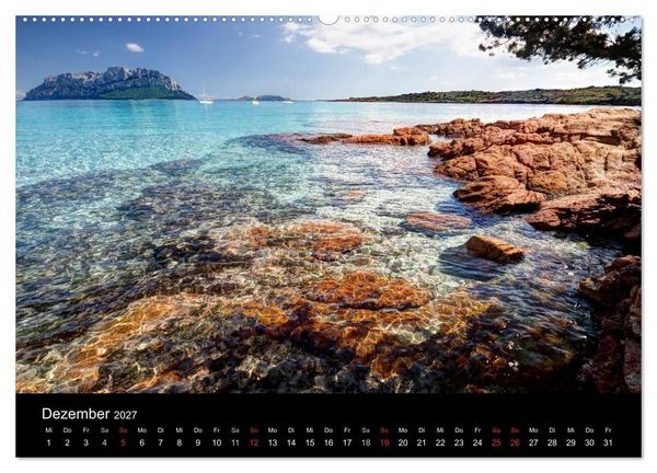 Produktbild: Sardinien (hochwertiger Premium Wandkalender 2027 DIN A2 quer), Kunstdruck in Hochglanz