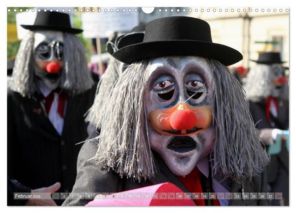 Produktbild: Basels Fasnacht (Wandkalender 2026 DIN A3 quer), CALVENDO Monatskalender