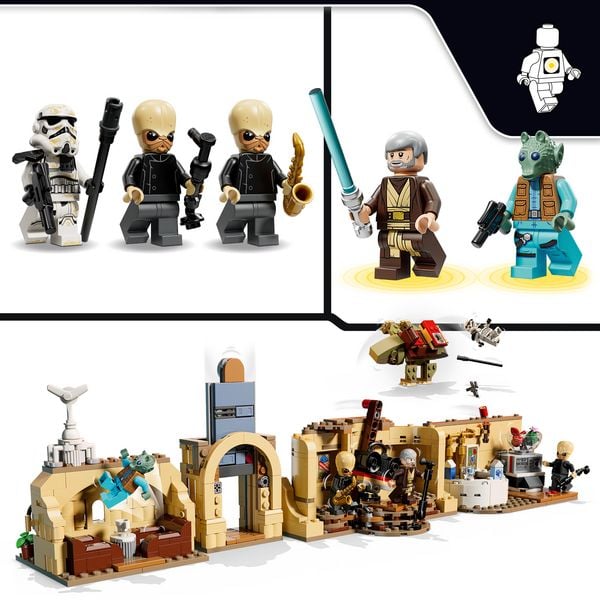 Produktbild: LEGO Star Wars 75425 SMART Play: Mos Eisley Cantina, Spielzeug ab 8