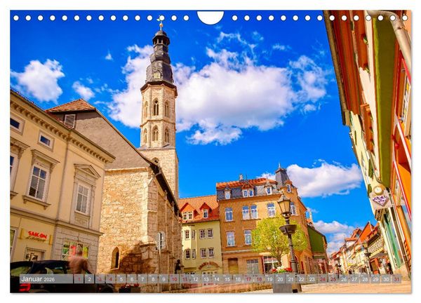 Produktbild: Ein Blick auf M&uuml;hlhausen in Th&uuml;ringen (Wandkalender 2026 DIN A4 quer), CALVENDO Monatskalender