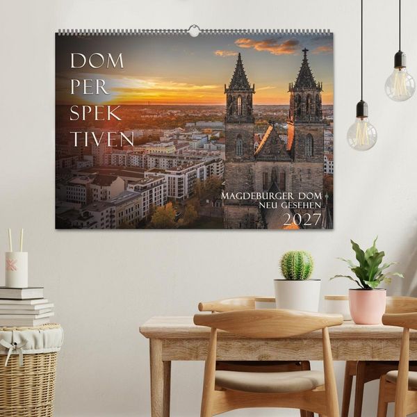 Produktbild: Domperspektiven: Magdeburger Dom - Neu gesehen 2027 (Wandkalender 2027 DIN A2 quer), CALVENDO Monatskalender