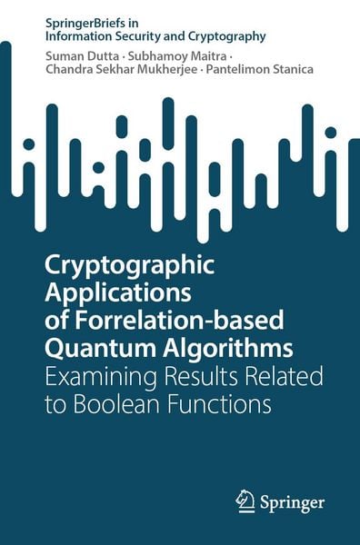 Produktbild: Cryptographic Applications of Forrelation-based Quantum Algorithms