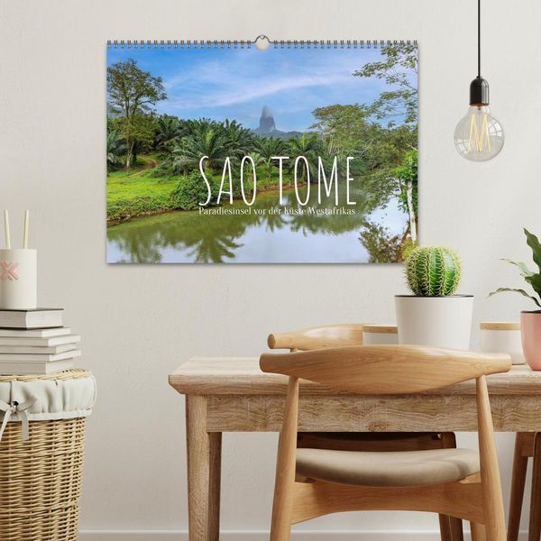 Produktbild: Sao Tome. Paradiesinsel vor der K&uuml;ste Westafrikas (Wandkalender 2026 DIN A3 quer), CALVENDO Monatskalender