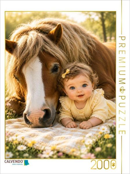 CALVENDO Puzzle An deiner Seite | 2000 Teile Lege-Größe 90 × 67 cm Foto-Puzzle für glückliche Stunden