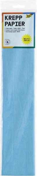Produktbild: FOLIA&reg; Krepppapier farbig, hellblau
