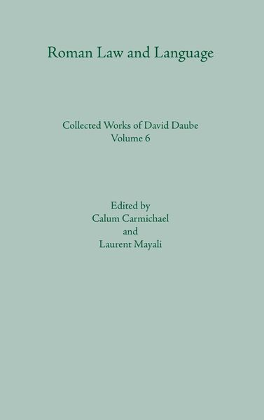 Produktbild: Roman Law and Language