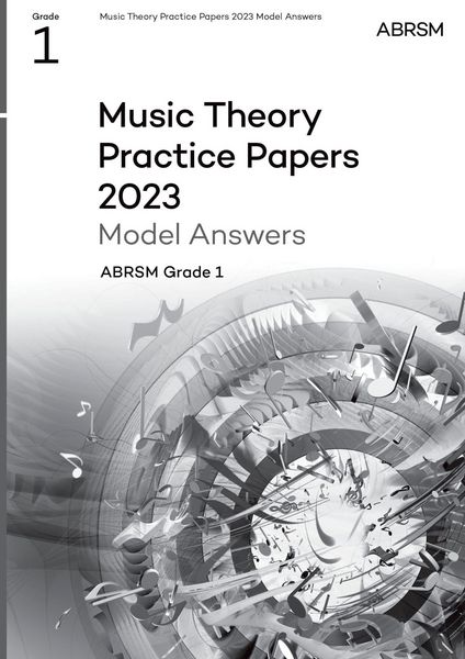 Produktbild: Music Theory Practice Papers Model Answers 2023, ABRSM Grade 1