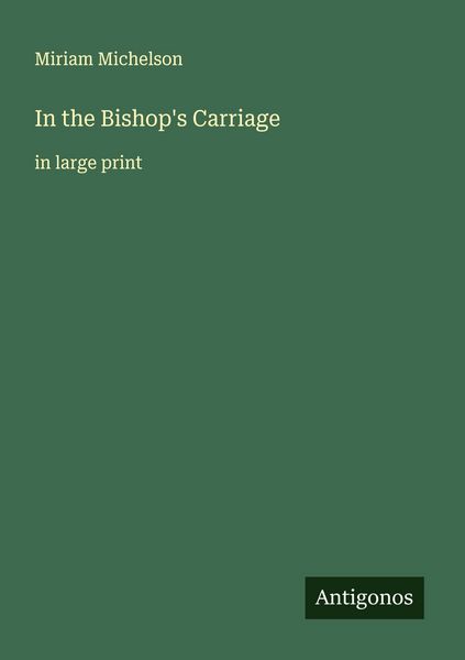 Produktbild: In the Bishop's Carriage
