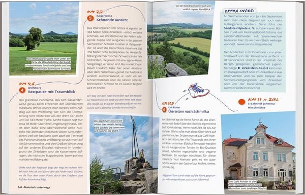 Produktbild: DUMONT Wanderzeit in der S&auml;chsischen Schweiz