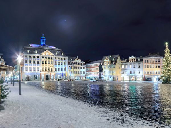 Produktbild: CALVENDO Puzzle Coburger Rathaus auf dem Marktplatz 1000 Teile Lege-Gr&ouml;&szlig;e 64 x 48 cm Foto-Puzzle Bild von Val Thoermer