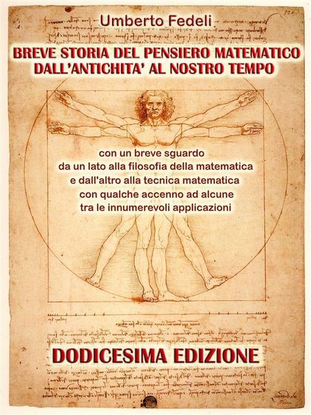 Produktbild: Breve storia del pensiero matematico dall'antichit&agrave; al nostro tempo