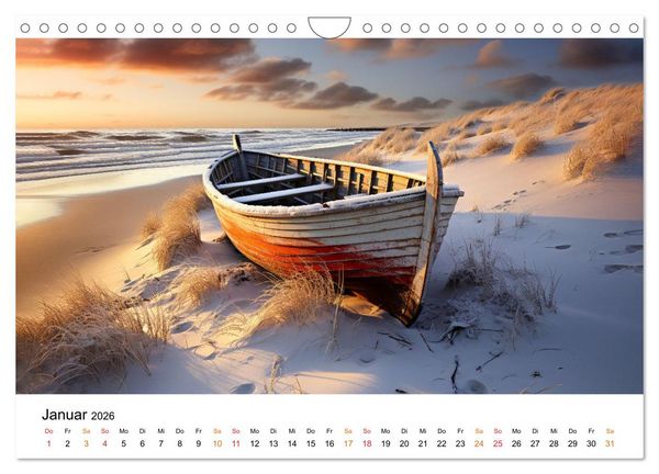 Produktbild: Mein Strand - ein Traum (Wandkalender 2026 DIN A4 quer), CALVENDO Monatskalender