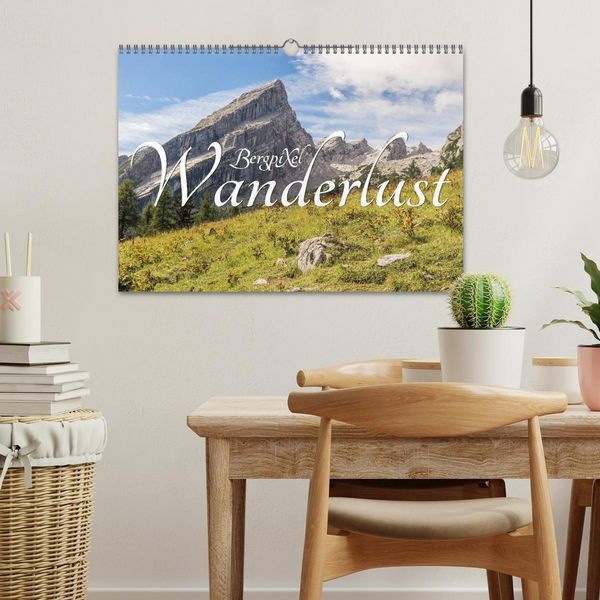 Produktbild: Bergpixels Wanderlust (Wandkalender 2026 DIN A3 quer), CALVENDO Monatskalender