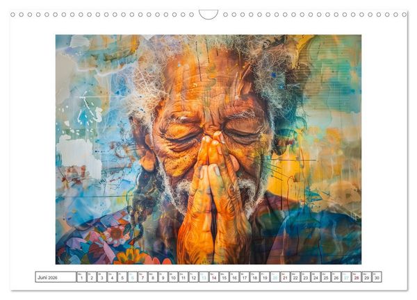 Produktbild: Die Sprache des Friedens (Wandkalender 2026 DIN A3 quer), CALVENDO Monatskalender