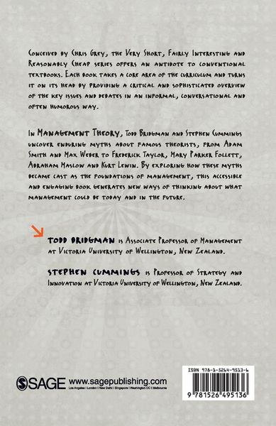 Produktbild: A Very Short, Fairly Interesting and Reasonably Cheap Book about Management Theory