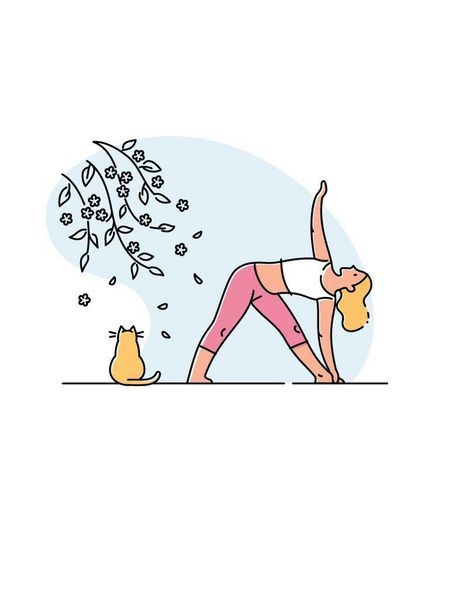 Produktbild: Yoga mit Katze