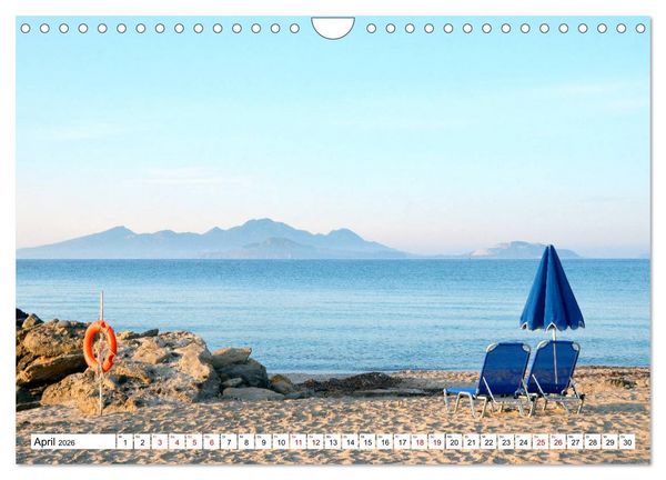 Produktbild: Griechische Insel Kos (Wandkalender 2026 DIN A4 quer), CALVENDO Monatskalender