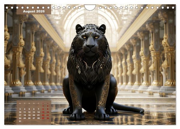 Produktbild: Exotische Pal&auml;ste (Wandkalender 2026 DIN A4 quer), CALVENDO Monatskalender